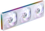 Jonsbo ZA-420W PWM-L&uuml;fter, ARGB - 3x 140mm, wei&szlig; LUJB-086