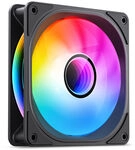 Jonsbo FR-606B 120 PWM-L&uuml;fter, RGB - 120mm, schwarz LUJB-045