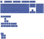 Glorious GLO-KB-ACC-KC-GPBT-BA-MBLU-US, Glorious GPBT Basics Keycaps, ANSI...