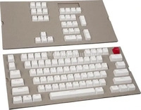 Glorious G-104-White, Glorious ABS-Doubleshot - 104 St., wei&szlig;, ANSI, US-Layout