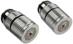 Bitspower Touchaqua Wasserauslass G1/4 Zoll AG - 2er-Pack, silber WAAD-604