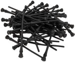 Akasa AK-MX003 Vibrationsd&auml;mpfer f&uuml;r L&uuml;fter, 60er Set - schwarz LUVI-019