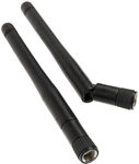Akasa Omni-Directional Tri-Band WiFi Antenne - 2er-Pack, Schwarz GEAK-120