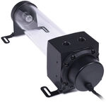Alphacool Core 200 Aurora ARGB Ausgleichbeh&auml;lter mit VPP Pumpe, Acryl - schwarz