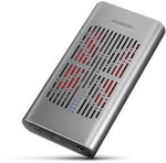 AXAGON AXAGON EEM2-20GD Externes SSD-Geh&auml;use, f&uuml;r 2x NVMe SSDs - grau ZUWE-613