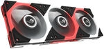 ASUS ROG Eurux GR120 ARGB PWM L&uuml;fter - Reverse Blade, 3er-Pack, schwarz LUAS-026