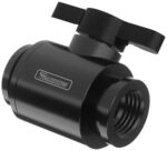 Barrow Ball Valve (10mm) G1/4 Zoll Kugelhahn, schwarz - schwarz WABW-215