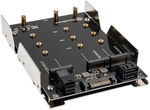 SilverStone SST-SDP12 - 3.5 Zoll f&uuml;r 2x M.2 SATA und 1x M.2 NVMe SSD Mounting