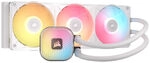 CORSAIR iCUE LINK TITAN 360 RX RGB CPU-Wasserk&uuml;hler, 360 mm, RGB, iCUE LINK - wei&szlig;