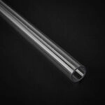 Bitspower None Chamfer PETG Link Tube 14/11mm, 100cm - transparent WAZU-722