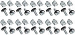 InLine K&auml;figmutternset M6, 20 St&uuml;ck ZUTH-071