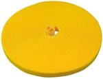 LABEL THE CABLE PRO Roll Dual Klettbandrolle 25m - gelb ZULC-030