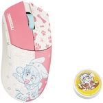 WLMOUSE x FEIRENZAI Beast G MEDIUM kabellose Gaming-Maus, 8.000Hz - gelb/pink