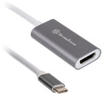 SilverStone SST-EP07C-E - USB 3.1 Type C auf HDMI V2.0b Adapter - grau ZUUS-380