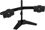 SilverStone SST-ARM23BS-L - Dual Monitorarm - schwarz GAZU-624