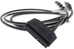 Akasa Flexstor eSATA-Kabel f&uuml;r 2,5-Zoll-SATA-HDD und -SSD ZUSA-147