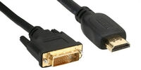 InLine HDMI zu DVI Adapter Kabel High Speed, vergoldet, schwarz - 2m ZUHD-004