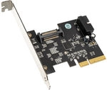 SilverStone SST-ECU04-E - PCI-E Erweiterungskarte, 1x intern USB 3.1 19-pin