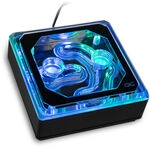 Alphacool Eisblock XPX Aurora Edge CPU - Acryl Black Digital RGB WACP-403