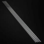 Alphacool Eisrohr 13/10mm Hard-Tube PETG - klar, 80cm (4er-Set) WAZU-896