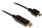 InLine DisplayPort zu HDMI Konverter Kabel, schwarz - 3m ZUDP-017