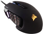 Corsair SCIMITAR RGB ELITE Gaming Maus, RGB - schwarz GAMO-1064