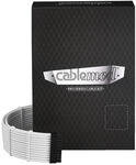 CableMod C-Series PRO ModMesh Cable Kit f&uuml;r RMi/RMx/RM (Black Label) - wei&szlig;