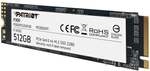Patriot P300 NVMe SSD, PCIe 3.0, M.2 Typ 2280 - 512GB SSPM-032