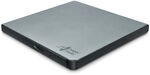 LG GP57ES40 externes slimline DVD-RW Laufwerk, silber, USB 2.0 ODLG-019