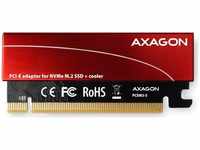 AXAGON PCEM2-S, AXAGON PCEM2-S PCIe-3.0-x16-Adapter, 1x M.2-NVMe-SSD, bis 2280 -
