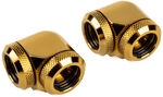Corsair Hydro X Series XF Hardline Adapter 90 Grad 14mm AD auf 14mm AD Hardtube - 2er