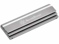 Silverstone SST-TP04T, SilverStone TP04T M.2 Passivkühler, Aluminium - silber