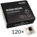 Glorious GAT-BLACK, Glorious Gateron Black Switches (120 St&uuml;ck)