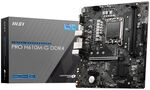 MSI PRO H610M-G, Sockel LGA 1700, Intel H610M, Micro-ATX - DDR4 MBMC-487