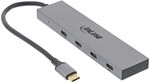 InLine USB-C-Hub, USB 3.2, 4x USB-Typ-C ZUUS-603