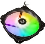 SilverStone Shark Force L&uuml;fter, ARGB - 160 mm, schwarz LUSV-091