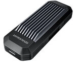 Graugear externes Geh&auml;use f&uuml;r M.2 NVMe SSD, USB-A und USB-C Kabel ZUWE-526
