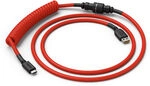 Glorious GLO-CBL-COIL-RED, Glorious Coiled Cable Crimson Red, USB-C auf USB-A