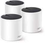 TP-Link Deco X55 Mesh-Wi-Fi-System, Wi-Fi 6 Dual-Band, AX3000 - wei&szlig;, 3er-Pack