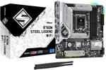 ASRock B760M Steel Legend WiFi, Intel B760 Mainboard - Sockel 1700, DDR5 MBAR-443