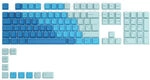 Glorious GPBT Keycaps - 115 PBT Tastenkappen, ISO, ES-Layout, Caribbean Ocean
