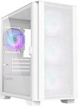Montech AIR 100 ARGB WH, Montech AIR 100 ARGB, Micro-ATX, Tempered Glass - wei&szlig;