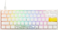 Ducky DKON2061ST-GUSPDWWTY2, Ducky One 2 Pro Mini White Edition Gaming Tastatur, RGB