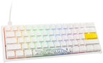 Ducky DKON2061ST-KUSPDWWTR2, Ducky One 2 Pro Mini White Edition Gaming Tastatur, RGB