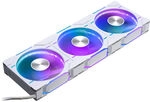 PHANTEKS D30 PWM Reverse Airflow D-RGB L&uuml;fter, 3er Pack - 120mm, wei&szlig; LUPH-086