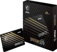 MSI SPATIUM S270 SSD, SATA 6G 2,5 Zoll - 480 GB SSMS-008
