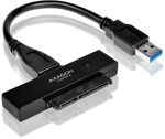 AXAGON ADSA-1S6 SLIMPort6 Adapter, USB 3.0, 2,5 " " SSD/HDD, SATA 6G - mit Case