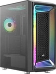 Aerocool ACCM-PB30053.11, Aerocool Interstellar-G-BK-v1 Midi-Tower - schwarz