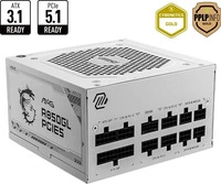 MSI 306-7ZP8A24-CE0, MSI MAG A850GL PCIE5 WHITE - Netzteil (intern)