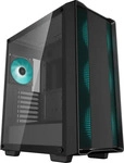 Deepcool R-CC560-BKGAA4-G-2, Deepcool CC560 V2, Midi Tower, PC, Schwarz, ATX, micro